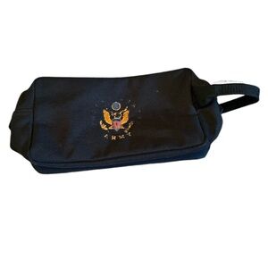 Vintage US Army embroidered travel toiletry kit